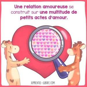 Relation amoureuse Apprentie Girafe