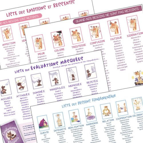kit d’hygiène émotionnelle Apprentie Girafe