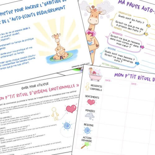 kit d’hygiène émotionnelle Apprentie Girafe