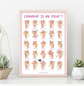 Affiche 25 Émotions 