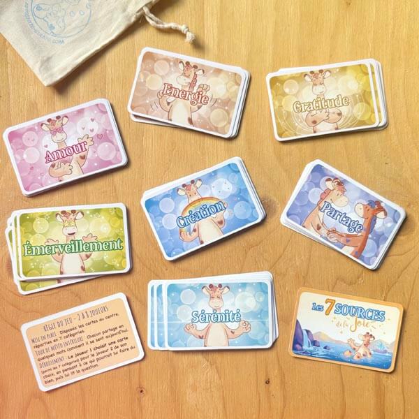 Jeu 7 sources de la joie apprentie girafe 2